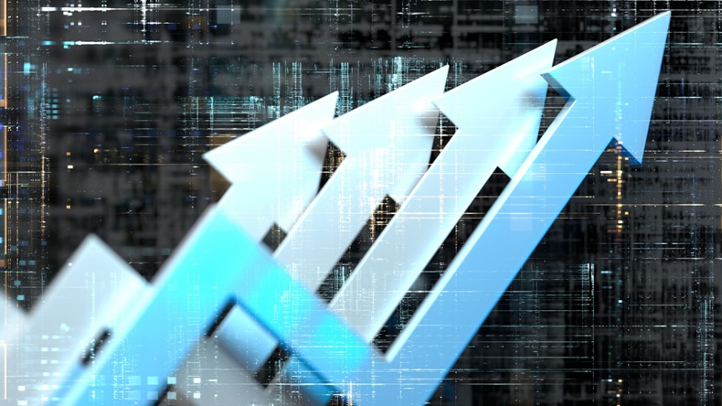 Arrows up (Niplot/Alamy Stock Photo)