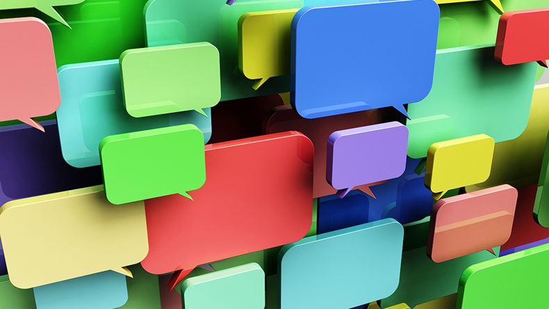 Conversation (3D Stock Illustrations/Alamy Stock Photo)