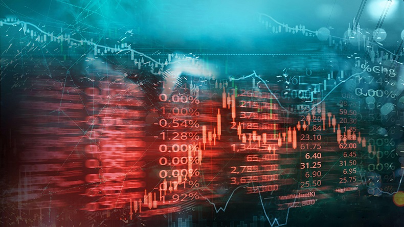 Stock market down (Napaporn Leadprathom/Alamy Stock Photo)