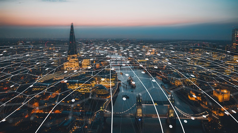 London digital (Phongsak Norkaewmongkhon/Alamy Stock Photo)