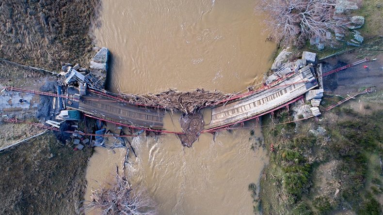 New Zealand flood (David Wall/Alamy Stock Photo)
