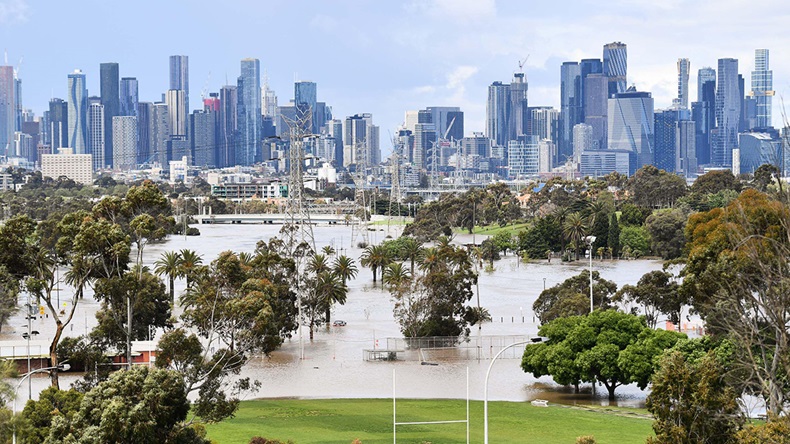 Australia October flood (2022) (Bai Xue/Xinhua/Alamy Live News)