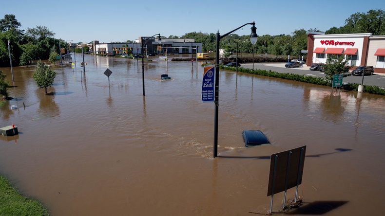 Hurricane Ida New Jersey (2021) (Michael Candelori/ZUMA Press Wire/Alamy Stock Photo)