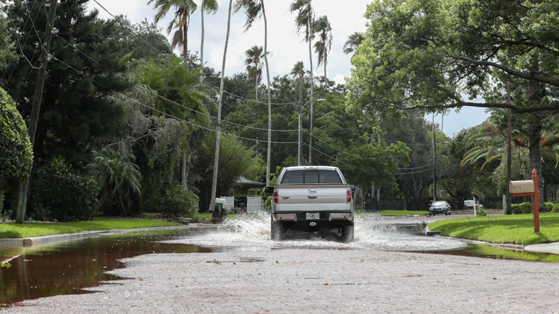 Tropical Storm Elsa Florida (Arielle Bader/Tampa Bay Times/ZUMA Wire/Alamy Live News)