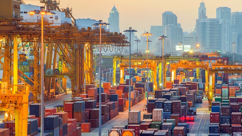 Cargo containers (Prasit Rodphan/Alamy Stock Photo)