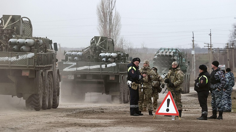 Russia-Ukraine war (2022) (Sergei Malgavko/TASS/Alamy Live News)