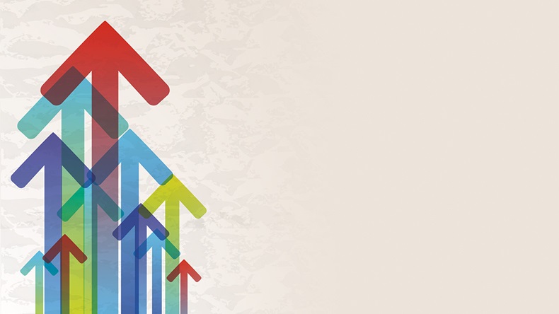 Arrows up (USBFCO/Shutterstock.com)