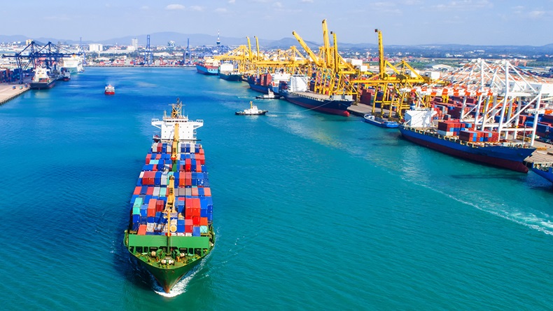 Cargo vessel (MAGNIFIER/Shutterstock.com)