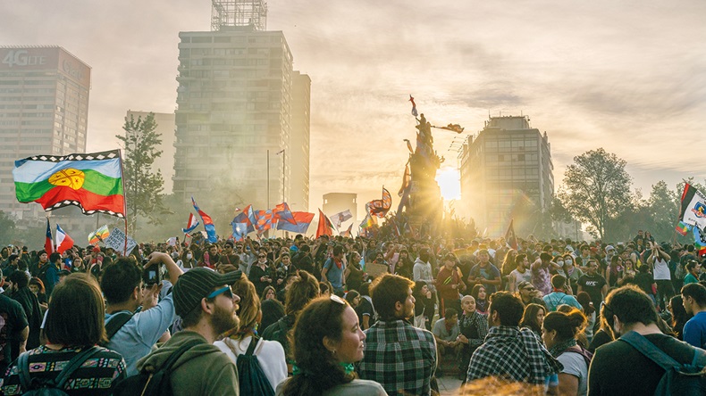 Chile protests (abriendomundo/Shutterstock.com)