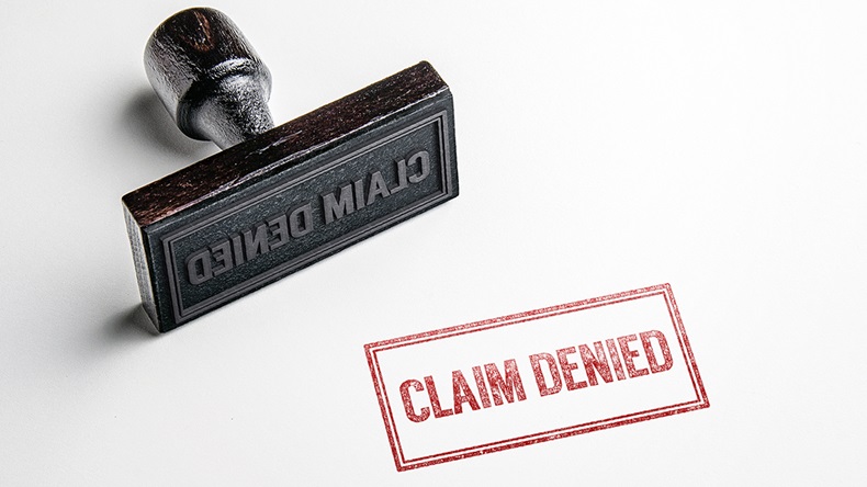 Claim denied (Castleski/Shutterstock.com)