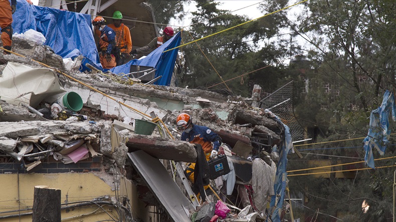 Mexico City earthquake (2017) (Sara_Escobar/Shutterstock.com)