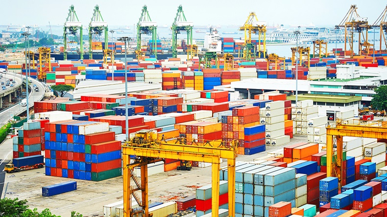 Singapore port (joyfull/Shutterstock.com)
