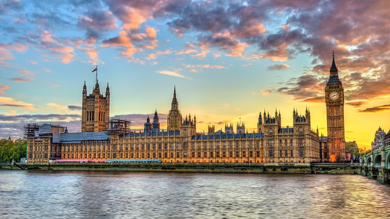 Houses of parliament, London, England
