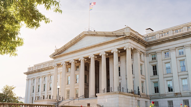 US Department of the Treasury head office, Washington DC