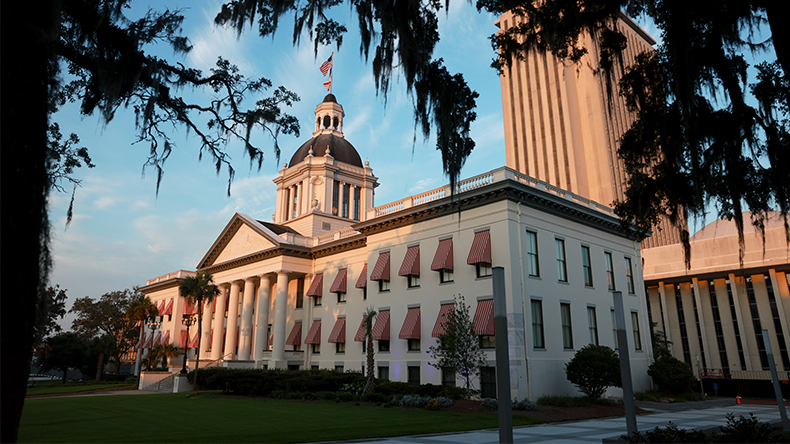 The Florida Historic Capitol Florida government's Executive and Legislative arms