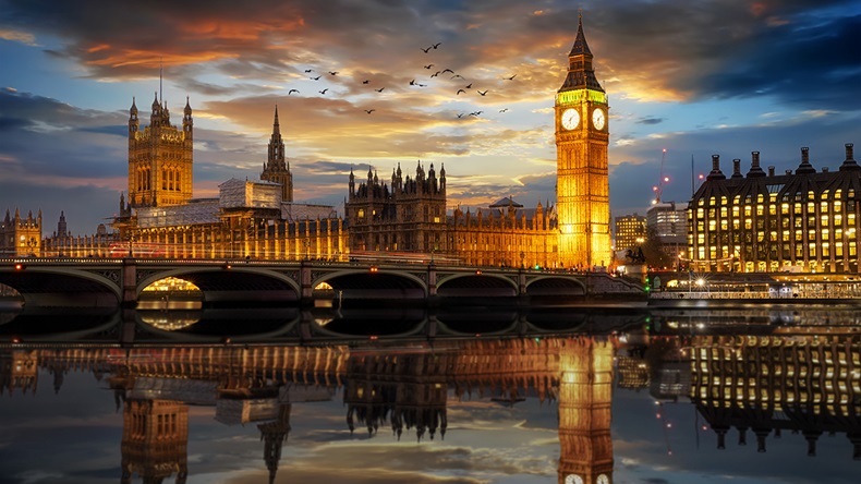 Houses of parliament, London, England