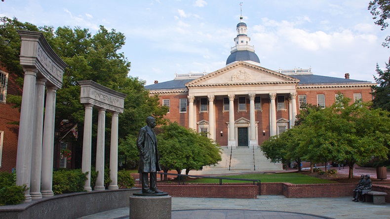 Maryland state building, Annapolis, Maryland