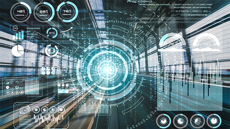 Data processing illustration