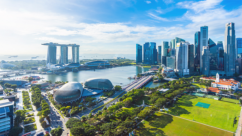 Singapore skyline