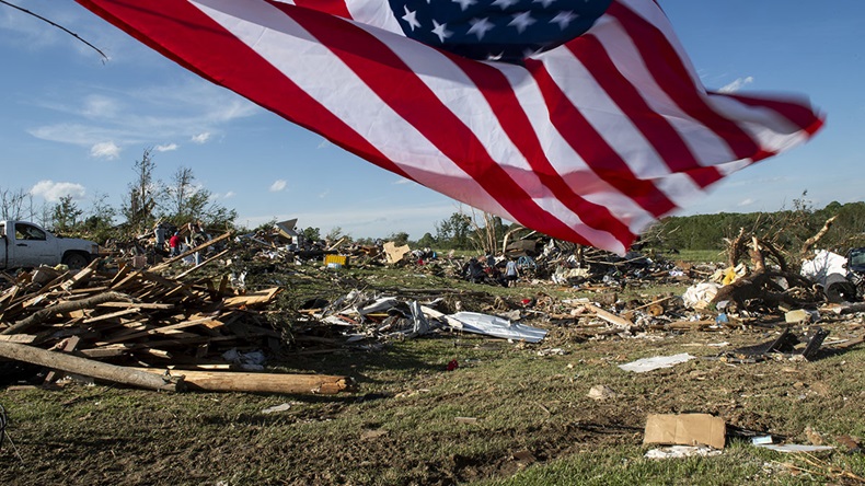 Kentucky tornado damage, May 2025