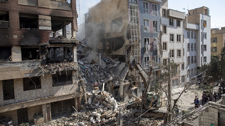 Tehran, Iran after Israel strike