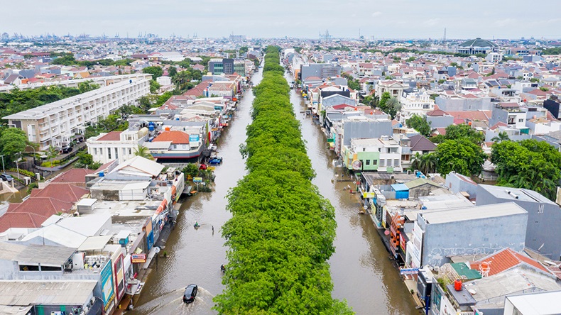 Jakarta, Indonesia flood
