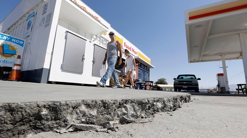 California earthquake (2019 ) (AP Photo/Marcio Jose Sanchez/Alamy Stock Photo)