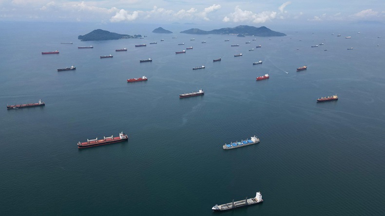 Panama Canal backlog (2023)