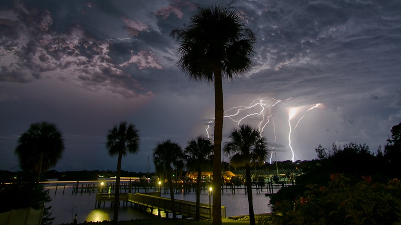 Lightning in Florida