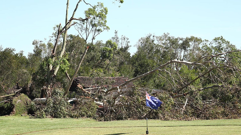 Australia Christmas storm 