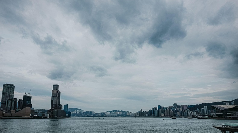 Typhoon Saola, Victoria Harbour