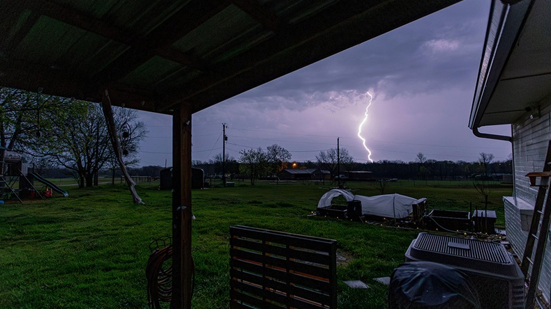 Convective storm, Denton County, Texas