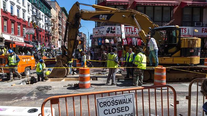 New York construction workers