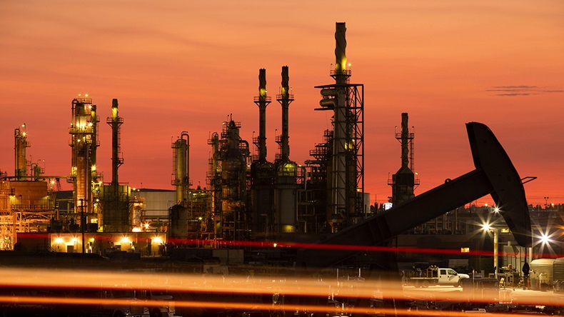Oil refinery