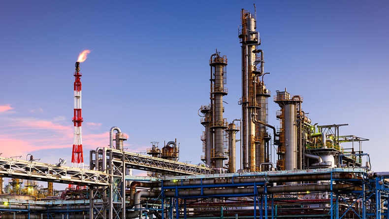 Oil refinery