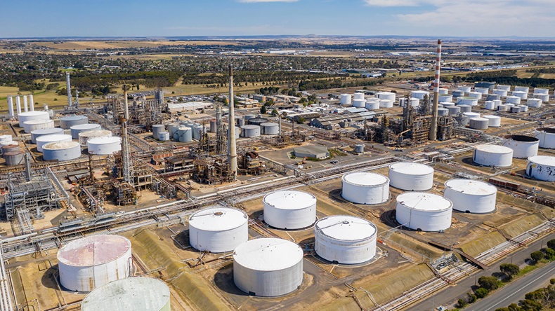 Oil refinery