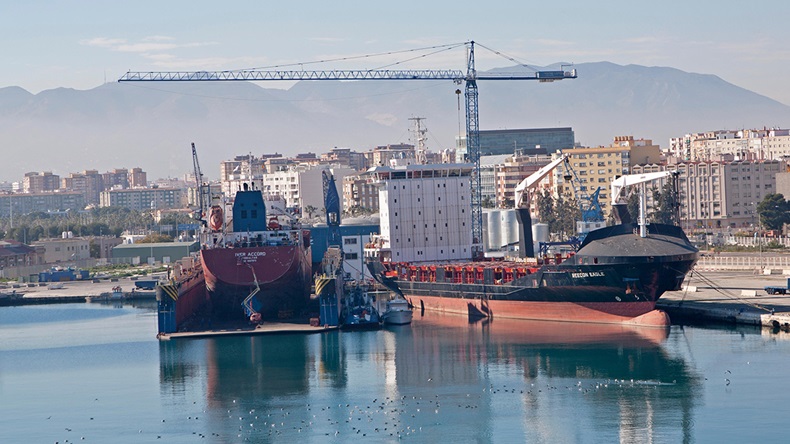 Cargo ships
