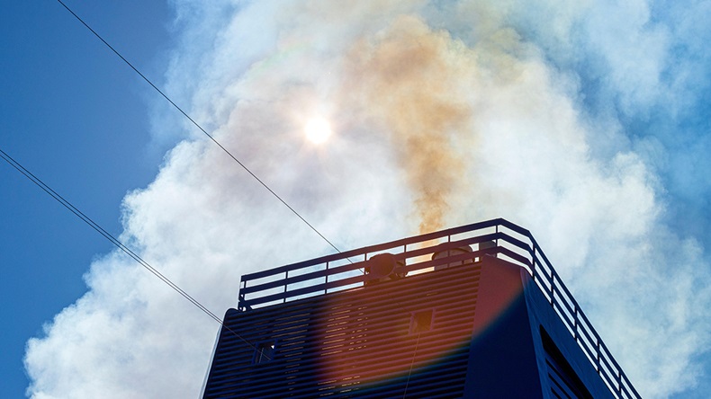 Ship pollution
