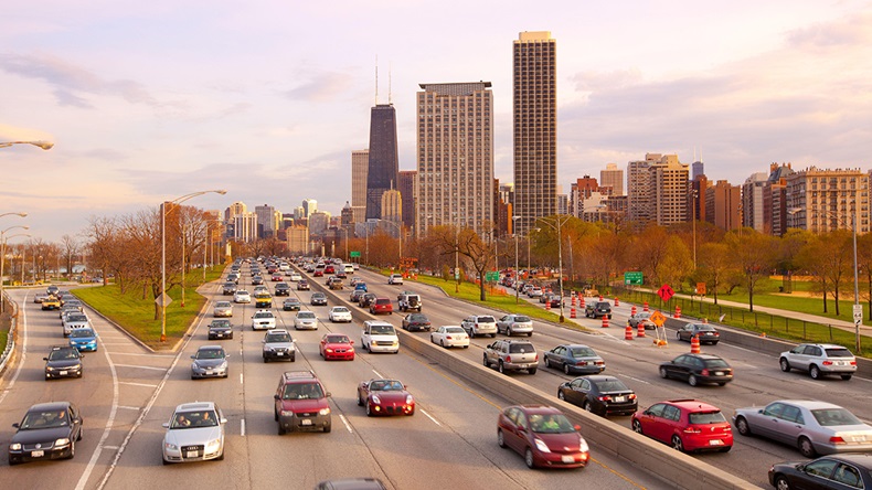 Freeway traffic