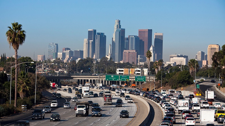 Freeway traffic