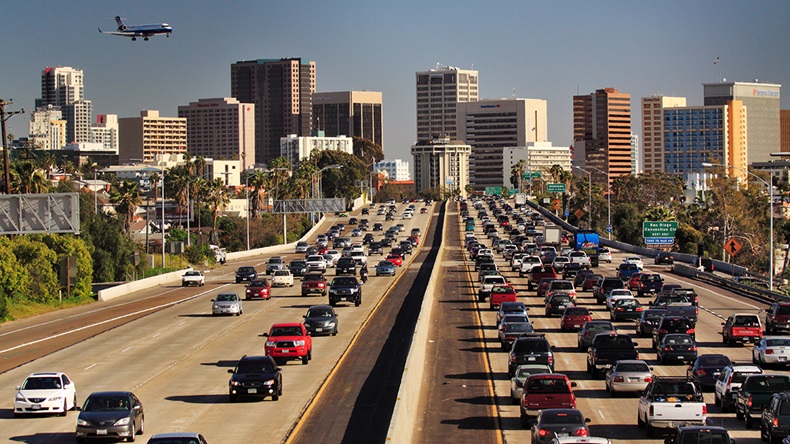 Freeway traffic