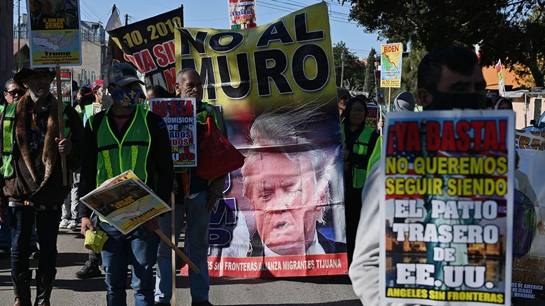 Mexico Trump protest (2024)