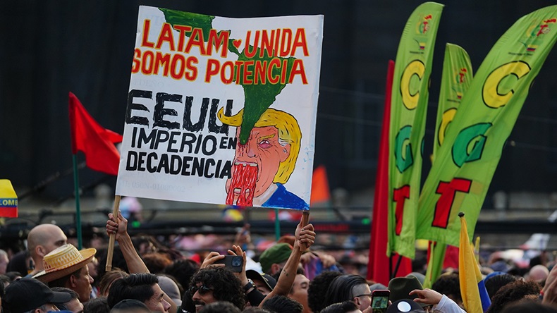 Colombia anti-Trump protest (2026)