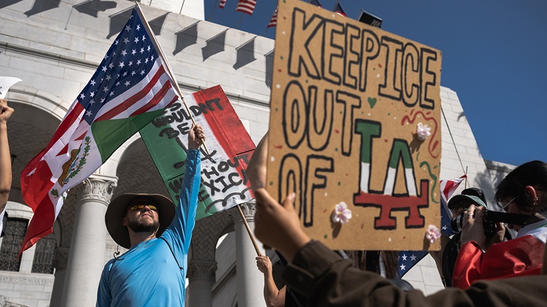Los Angeles protests, June 2025