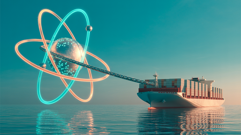 Nuclear powered shipping