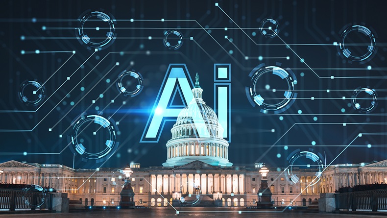 US Capitol building AI