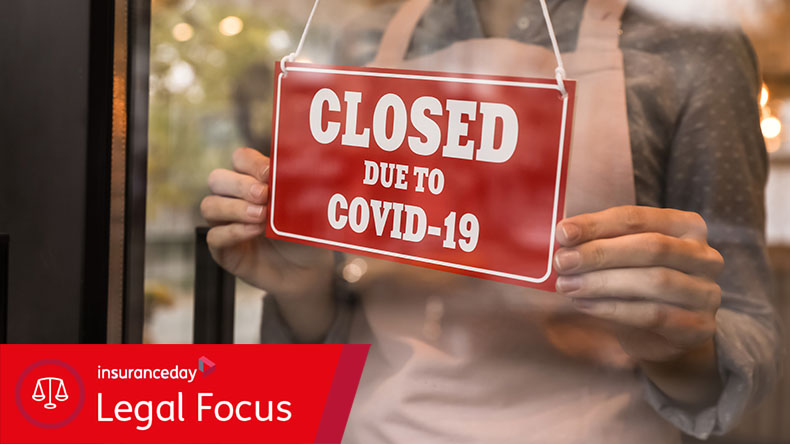 Covid lockdown closed