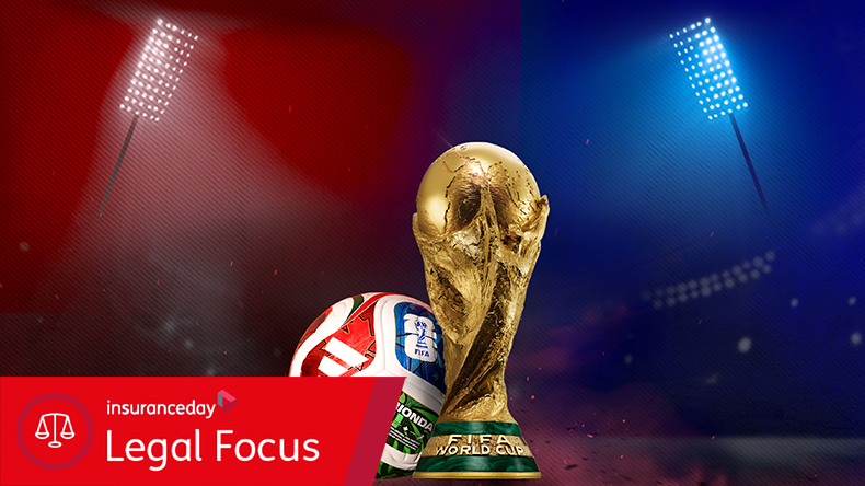 Soccer or football Tournament social media post with a Trophy, floodlights, football, and a stadium background. 