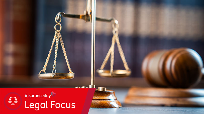 Gavel and justice scales in view