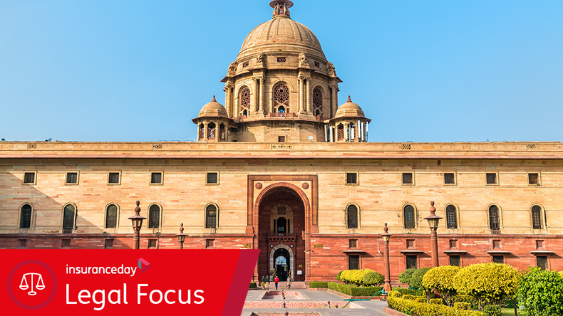 North Block of the Secretariat Building in New Delhi, India